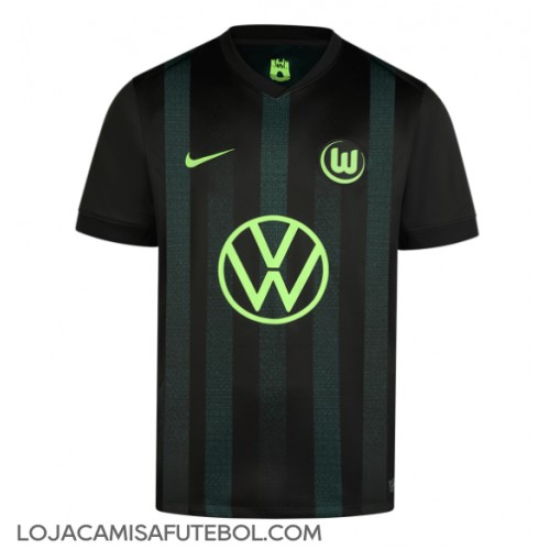 Camisa de Futebol Wolfsburg Equipamento Secundário 2024-25 Manga Curta